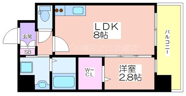 カウニスルーチェの物件間取画像